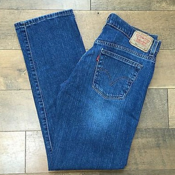 Levi's Denim - 💟HP💟 Levi's 505 Nouveau Straight  low rise jeans